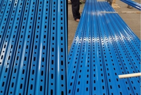 Recubrimiento en polvo de alta calidad para sistemas de estanterías de flujo