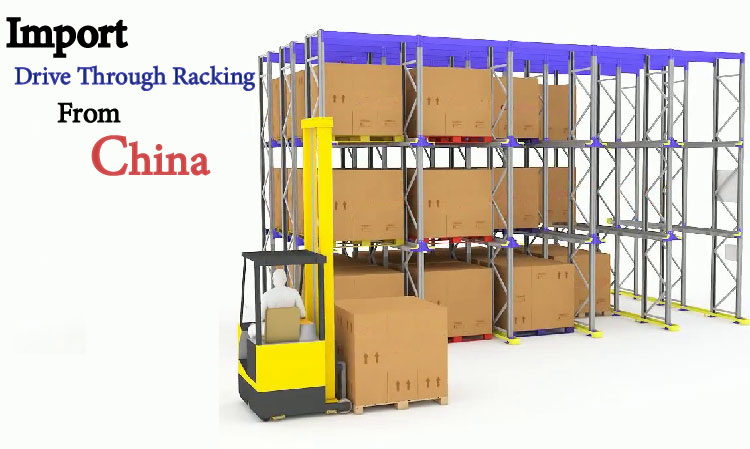 Importación de racks de autoservicio desde China