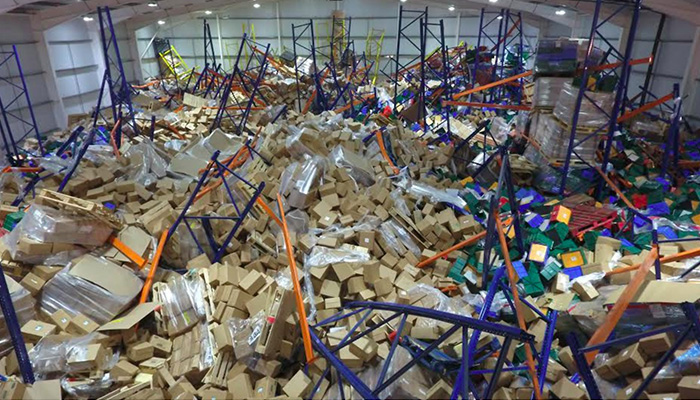 cimientos inestables o hundimiento del terreno