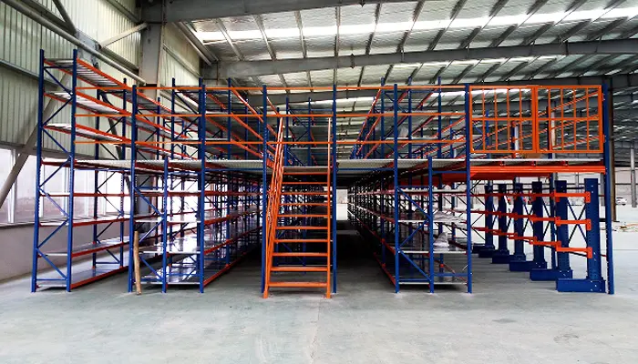Mezzanines à plusieurs niveaux