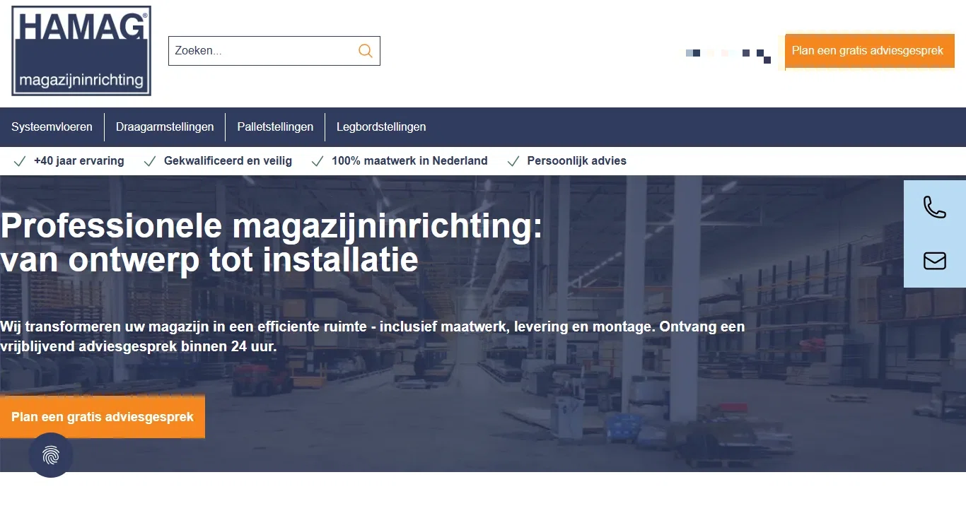 Hamag Magazijninrichting